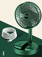 Охолоджувальний настільний вентилятор регульований із підставкою телефона 3 швидкості No2246