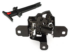 Фольксваген Гольф IV 97-06 замок капота + ручка відкривання капота 2 шт., арт. DA-19211