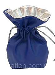Мешечок для прикрас, біжутерії, подарунків Т-15 синій