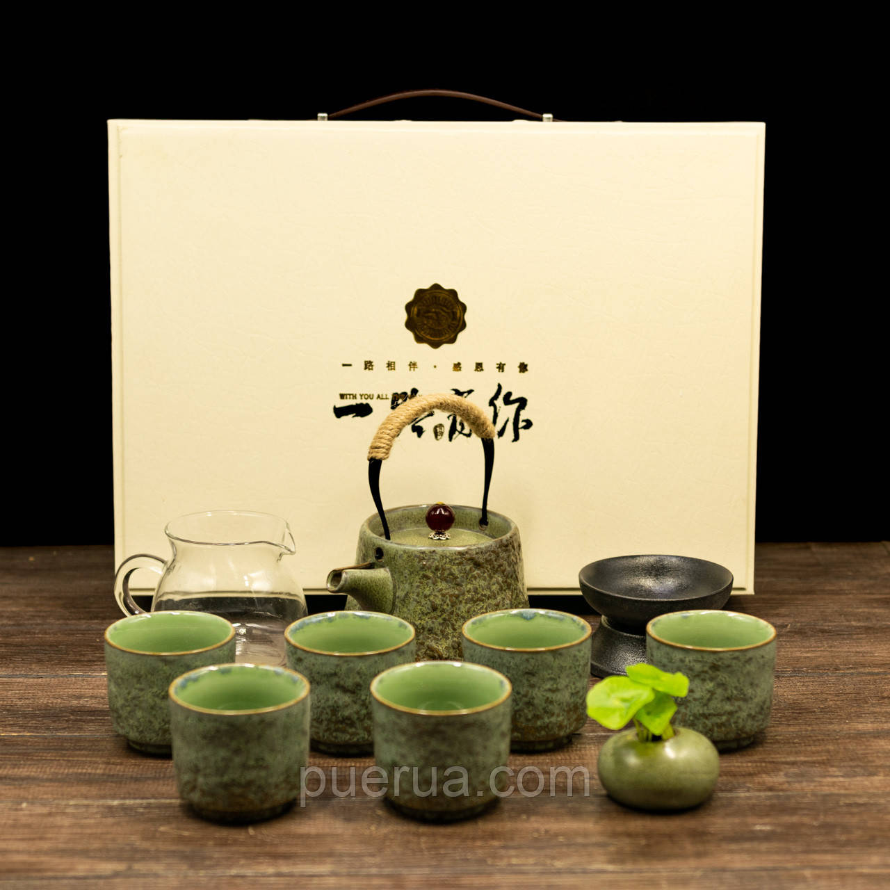 Набір посуду для чайної церемонії "Чжу Сінь" на 6 персон, фото 1