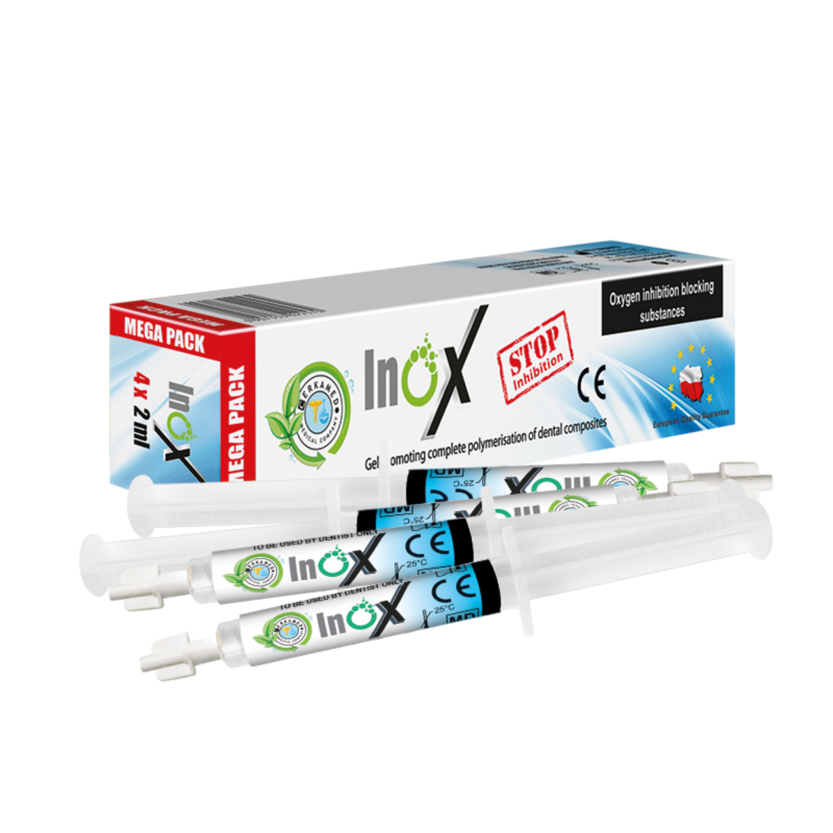 INOX набір Mega Pack 4x2 мм ( Інокс ) Cerkamed, фото 1