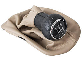 VW Passat B5 96-00 ручка перемикання передач + чохол бежевий