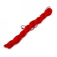 Шнур червоний 1мм (28м)