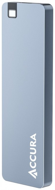 Accura M.2 NVMe USB-C aluminum Silver, фото 1