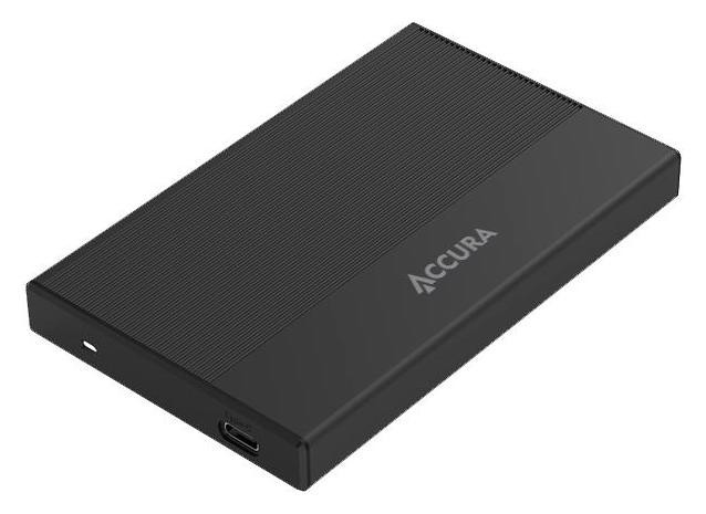 Accura 2.5 whole SATA USB-C aluminum Black