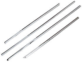 VW Passat B6 06-11 бічні молдинги дверей хром 4 шт. комплектект арт DA-18386