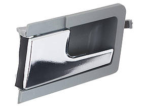 VW Transporter T4 90-03 ручка передня внутрішня сіра + хром ліва ПЛАСТИК !!!