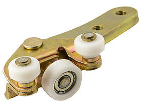 VW T4 90-04 ролик бічній розсувних дверей права сторона нижня коротка лапа