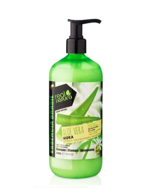 Шампунь для зволоження волосся Real Natura Aloe Vera Hidra
