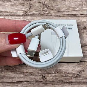 Кабель для iPhone USB-C Lightning cable 1m без лого, фото 3