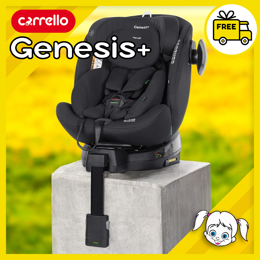 Поворотне дитяче автокрісло Carrello Genesis+ CRL-12807 i-Size від народження до 12 років