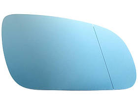 Audi A8 4E 02-10 вкладыш зеркала с обогревом синий правый, арт. DA-22503