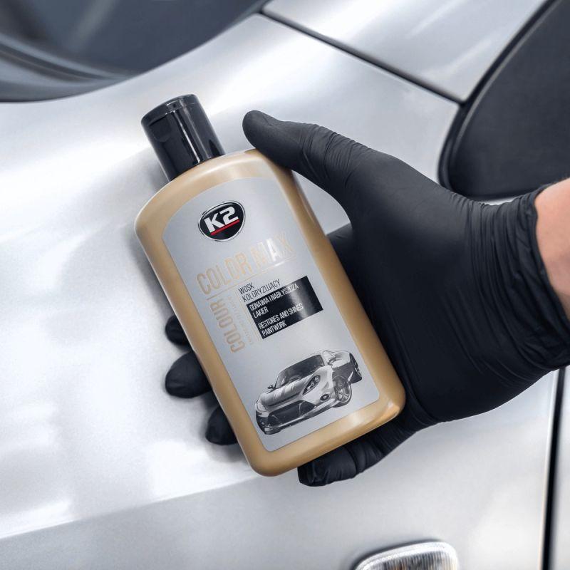 Поліроль для кузова K2 відтіняючий срібний COLOR MAX SILVER 250 ml K020SILVER