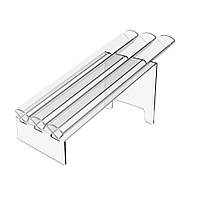 Підставка EKOSTAR для макарун на 3 клітинки.