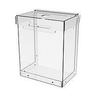 Скринька EKOSTAR з замком для збору грошей і анкет об'єм 1,5 літрів