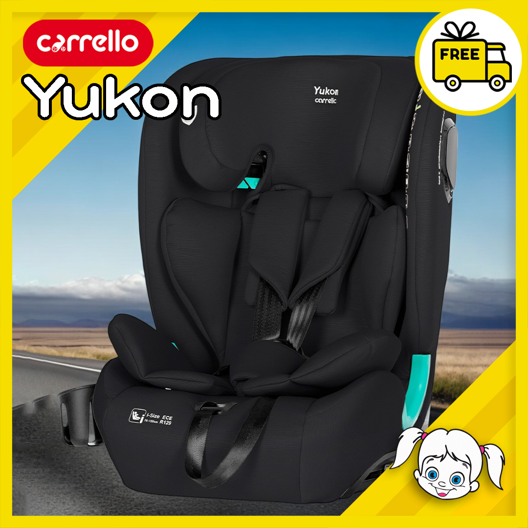 Поворотне дитяче автокрісло Yukon CRL-15808 i-Size від 9 місяців до 12 років