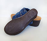 Шльопанці джинсові, жіночі на платформі 36 р, фото 10