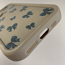 Чохол для Apple iPhone 11 Pro чохол з високими бортами з бантиками на телефон айфон 11 про коричневий q05t, фото 4