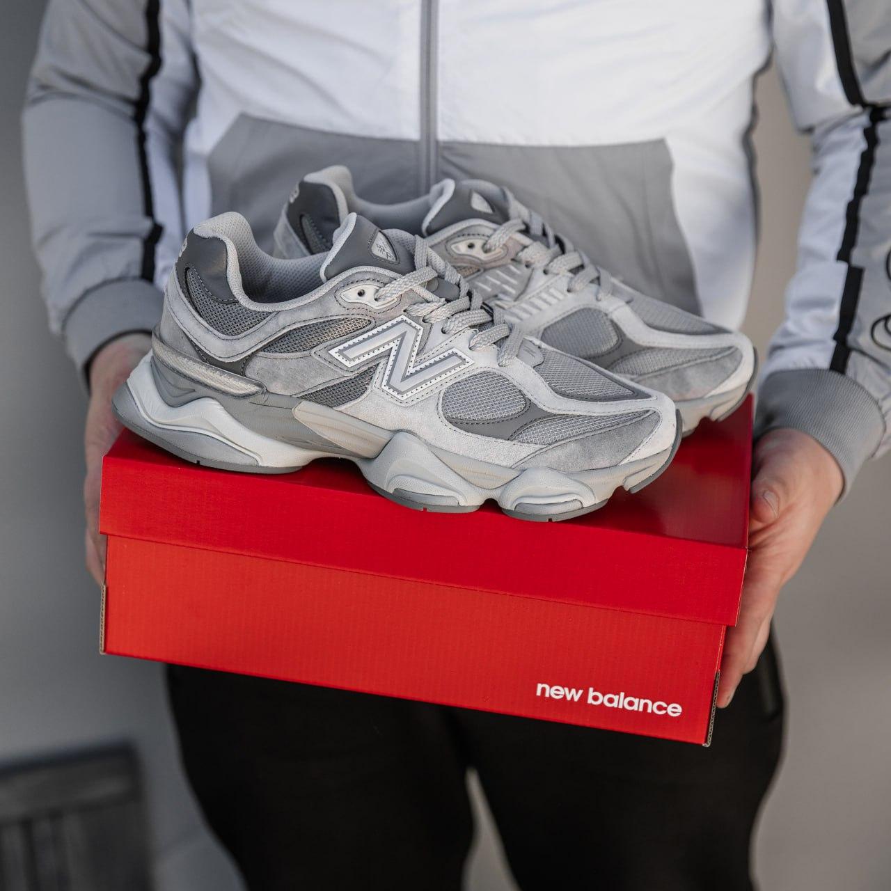 Кросівки чоловічі cірі New Balance 9060 Grey (16836)