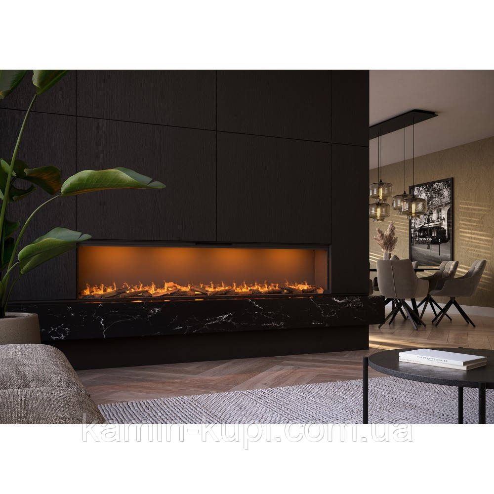 Електрокамін Faber by Dimplex E-Slim Linear 2200-450 фронтальний, фото 1