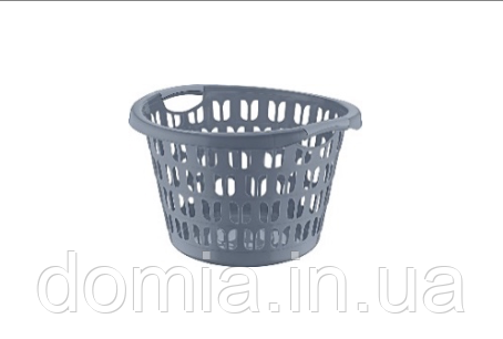 Кошик для білизни круглий 33 л, POLY TIME Туреччина, Е-292