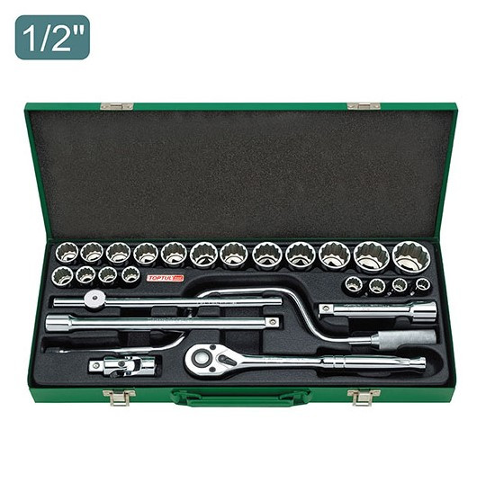 Набір інструменту 1/2" 26ед. 12-гр. TOPTUL GCAD2602