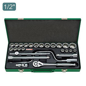 Набір інструменту 1/2" 26ед. 12-гр. TOPTUL GCAD2602