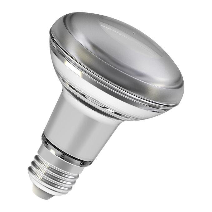 Лампа LED R80 36° 4,3W 2700К 350Lm Е27 OSRAM 4058075433304