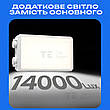 Портативне відеосвітло U40 40W постійне світло для зйомки відео на телефон лампа для селфі. Студійне світло, фото 8