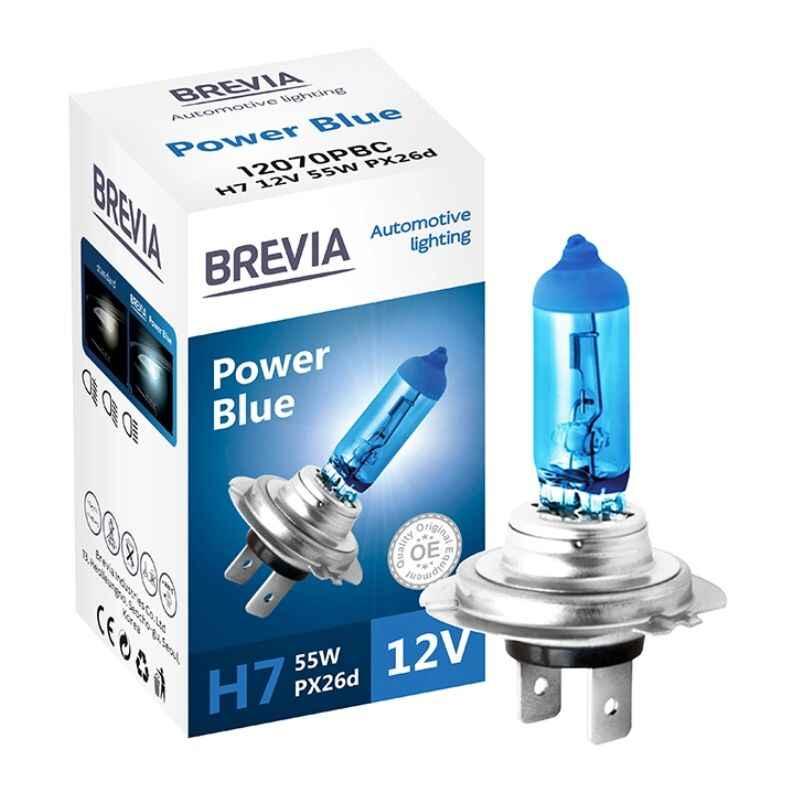 Лампа галогенна цоколь H7 Brevia Power Blue 1шт (12070PBC), фото 1