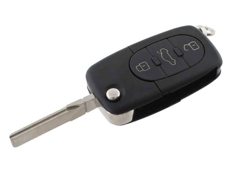 Audi A2 A3 A4 A6 A8 Q3 Q5 Q7 TT корпус ключа 3 кнопки, арт. DA-9383