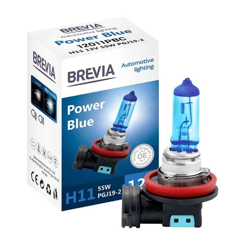 Лампа галогенна H11 Brevia Power Blue 1шт (12011PBC), фото 1