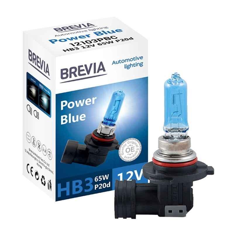 Лампа галогенна Brevia Power Blue HB3 1шт (12103PBC), фото 1