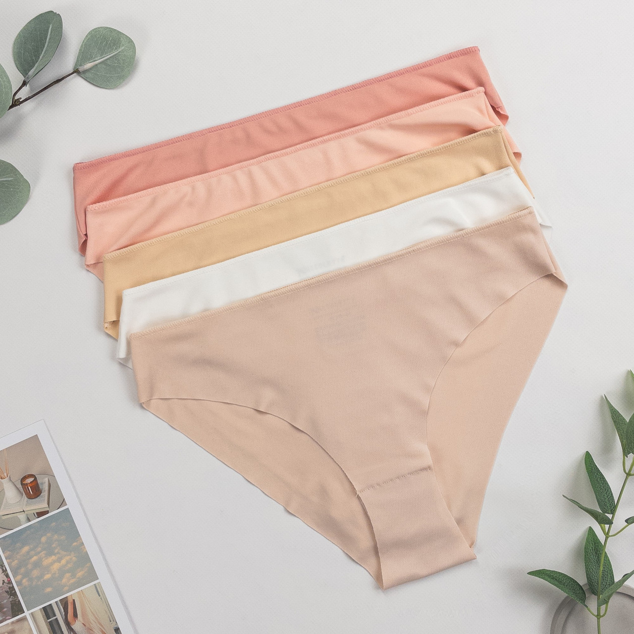 Труси жіночі сліпи безшовні Nicoletta Туреччина M, L, XL, 2XL | 5 шт.