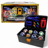 Набір бейблейдів "Thunder Gyro X" у валізі