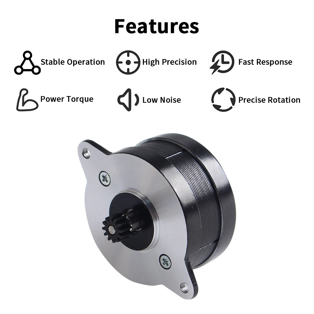 Мотор екструдера кроковий (Circular Stepper Motor) для 3Д-принтера Creality K1