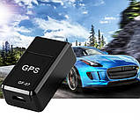 Міні GSM трекер GF-07 маячок GPS для відстеження з вбудованими магнітами для кріплення, фото 8