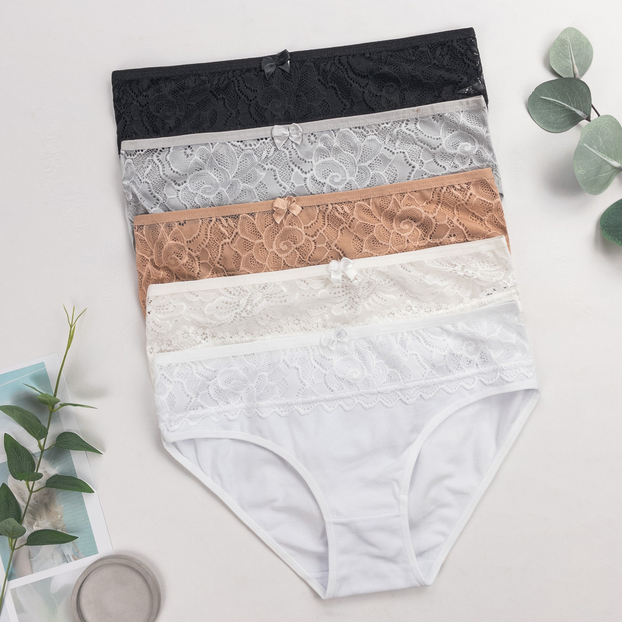 Труси сліпи жіночі Nicoletta Туреччина батал 2XL, 3XL, 4XL |  5 шт.