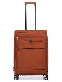 Валіза середня M тканина оранж 65х43х27(+5)см/73л/3.5кг/Airtex 829