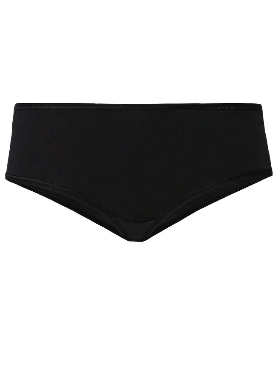 Трусики-хіпстери жіночі чорні батал 58/60