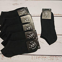 Шкарпетки короткі SPORT бавовна чорні 39-42р | 12 пар