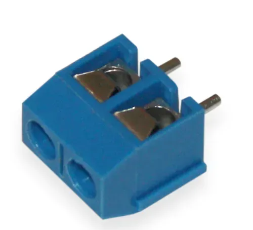 Клемник подвійний ZB-228V-02P-G01S крок 5,08 мм