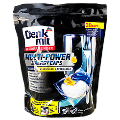 Капсули для посудомийної машини Денк Міт Denk Mit multi-power energy 30tbs 459g 5шт/ящ (Код: 00-00017515)