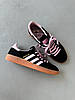 Жіночі кросівки Adidas Spezial Black Pink Адідас Спеціал чорні з рожевим замшеві демісезон, фото 7
