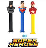 Диспенсер із цукерками Pez DC Super Heroes Collection Супермен 17г, фото 6