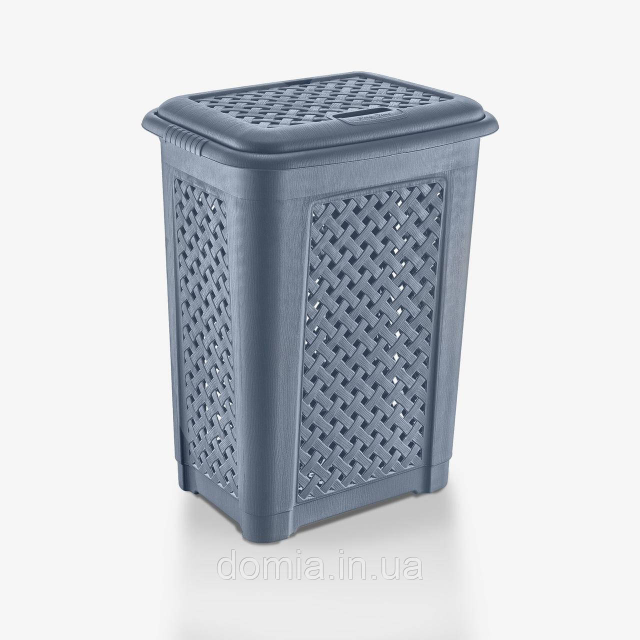 Кошик для білизни з кришкою RATTAN 54 л. POLY TIME Туреччина, E-570