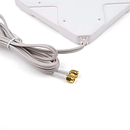 Антена панельна 3G 4G LTE всеспрямована 35dbi 2х SMA-Male 700-2700 МГц посилення сигналу бездротових мереж, фото 4