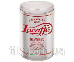 Кава зернова Lucaffe без кофеїну з/б (250 г), фото 1