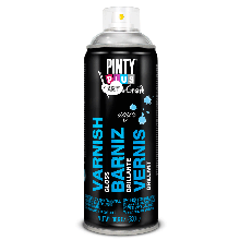 Лак-аерозоль на водній основі ART&CRAFT, глянсовий, 400 мл, PINTYPLUS