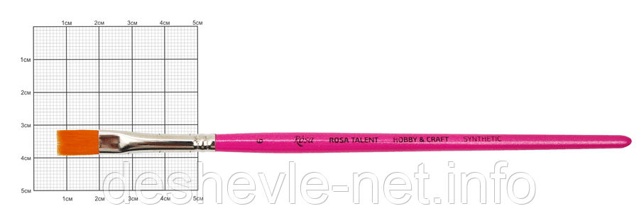 Синтетика плоска ДЛЯ ДЕКОРА, HOBBY & CRAFT, 6, к.р. ROSA TALENT, фото 1